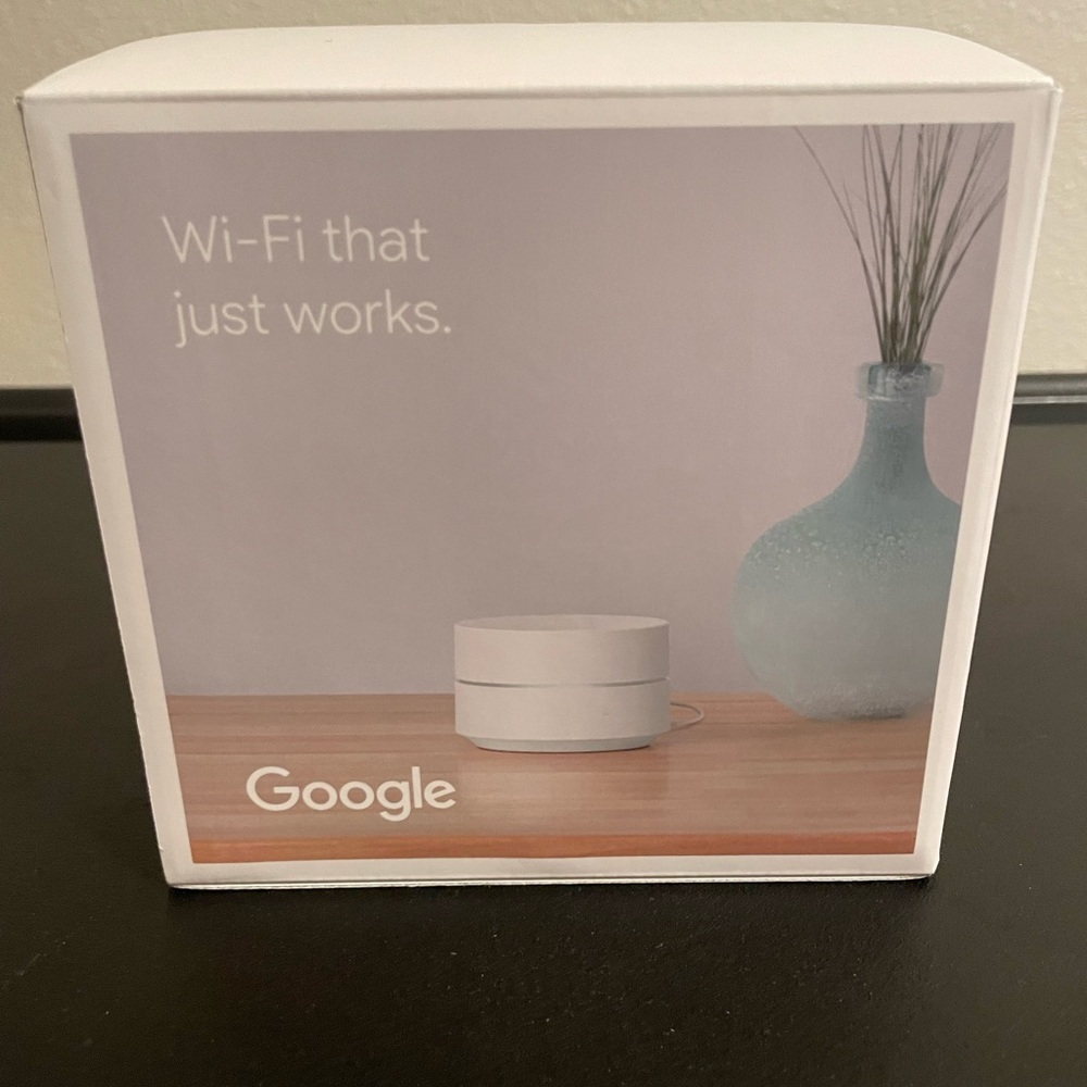 Google Home WiFi Router Like New